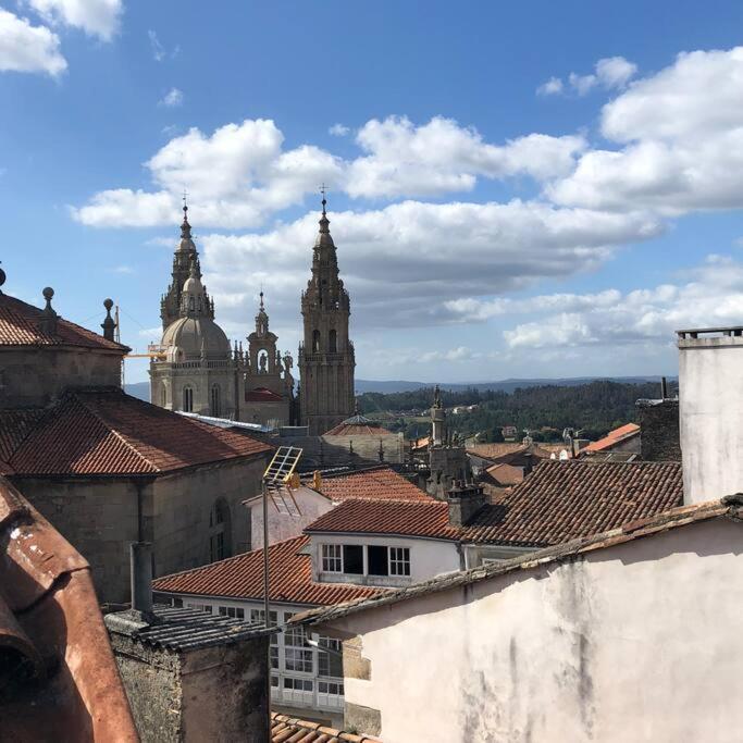 Atico Casco Antiguo En Plaza Cervantes Сантьяго-де-Компостела Екстер'єр фото